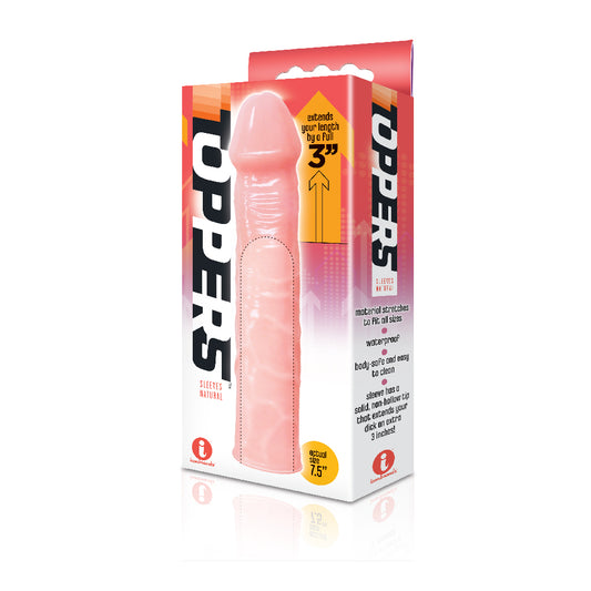 9's Toppers Natural Extender Sleeve - Soft, Flexible Extension for Enhanced Comfort and Fit