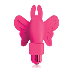The 9's Flirt Finger Butterfly Finger Vibrator Pink