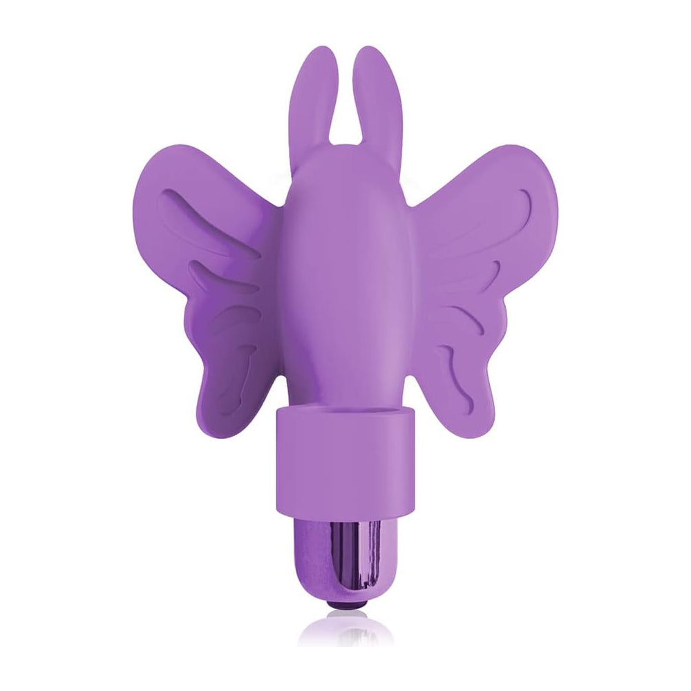 The 9's Flirt Finger Butterfly Finger Vibrator Pink