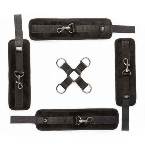 Sei Mio Hog Tied and Satisfied Set – Adjustable BDSM Restraint Set for Sensual Bondage Play