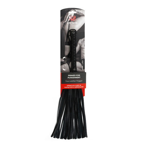 Sei Mio Primed for Punishment Flogger – Premium BDSM Flogger