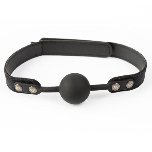 Sei Mio Strictly Come Quietly Ball Gag – Soft Strap Silicone Design for Comfortable Restraint