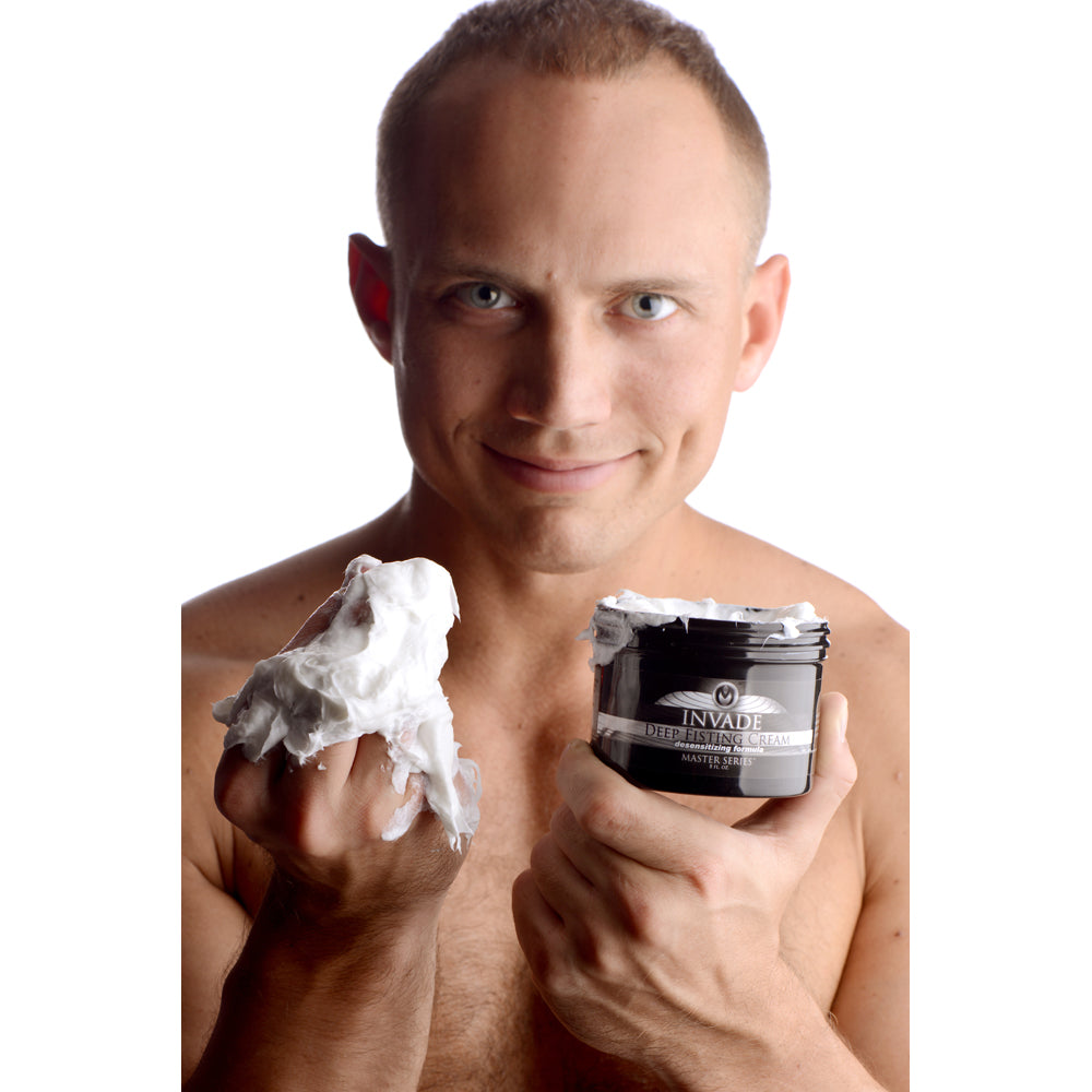 Master Series Invade Deep Fisting Cream .