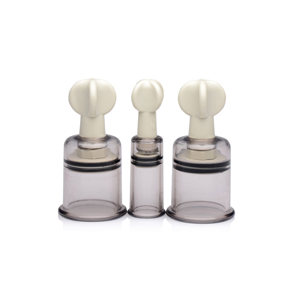 Size Matters Clitoral and Nipple Suction Set – Silicone Vacuum Toys for Women