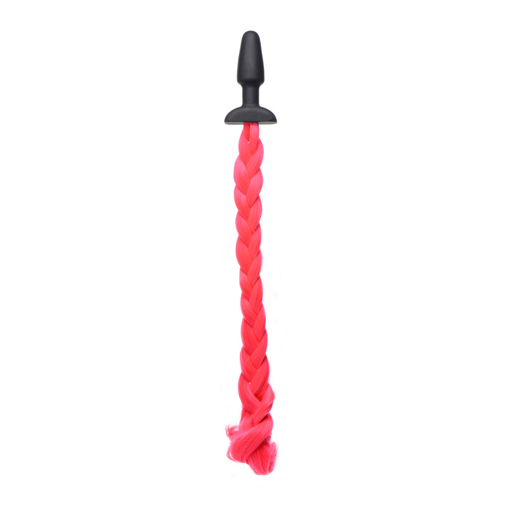 Anal Plug - Hot Pink Pony Tail by Tailz