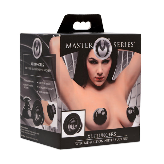 Master Series XL Nipple Suction Plungers - Extreme Suction Nipple Suckers