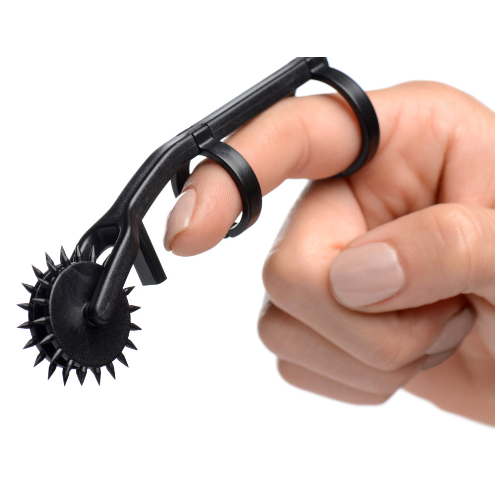 Master Series Thorn Double Finger Pinwheel – BDSM Pinwheel for Sensation Play and Pain Play