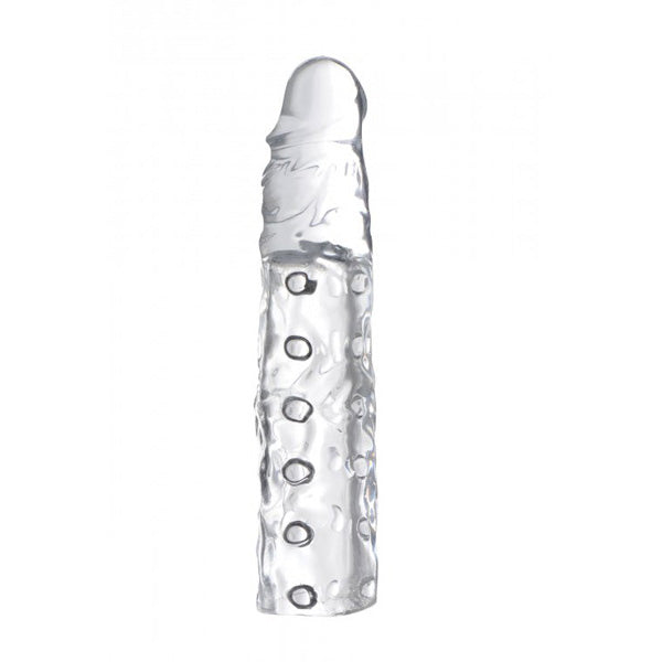 Size Matters 3-Inch Clear Penis Sleeve Enhancer for Men
