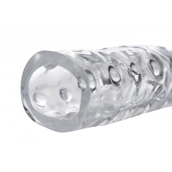Size Matters 3-Inch Clear Penis Sleeve Enhancer for Men