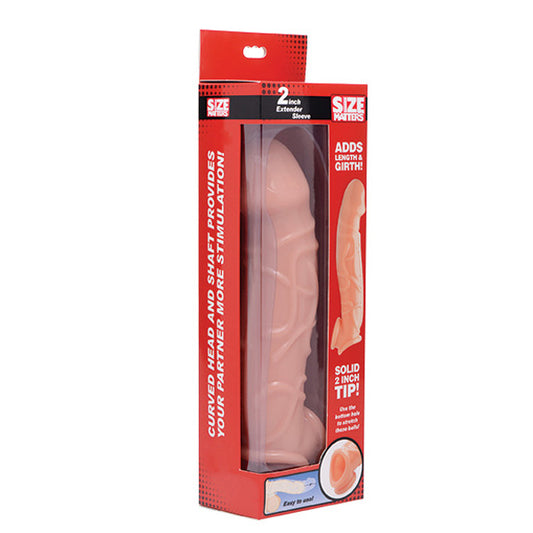Size Matters 2-Inch Flesh Extender Sleeve – Penis Sleeve Accessory
