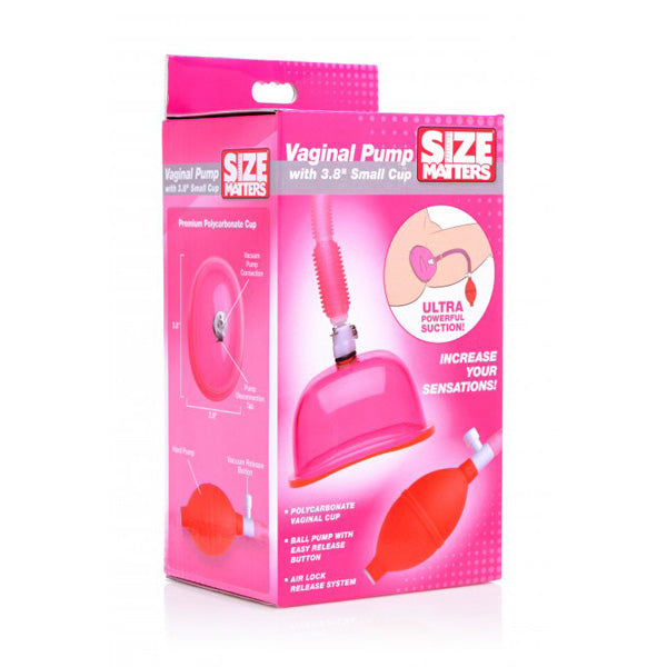 Size Matters Vaginal Pump — 3.8-Inch Small Cup