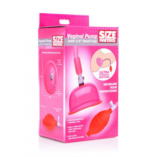 Size Matters Vaginal Pump — 3.8-Inch Small Cup