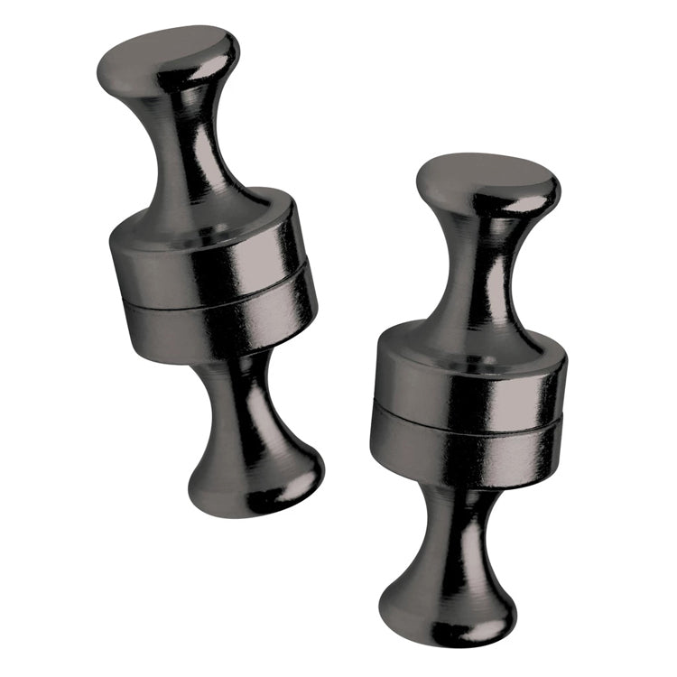 Master Series Power Pins Magnetic Nipple Clamp Set – Adjustable BDSM Nipple Clamps for Sensory Play