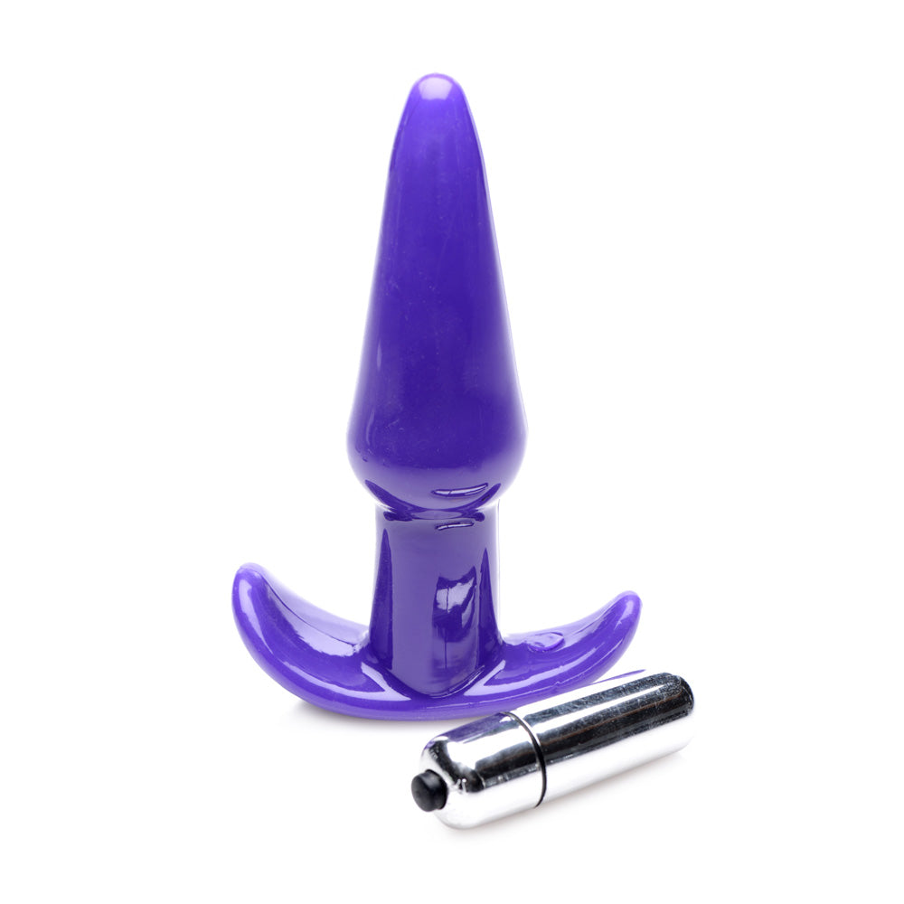 Frisky Purple Smooth Anal Plug – Comfortable Butt Plug for Anal Pleasure