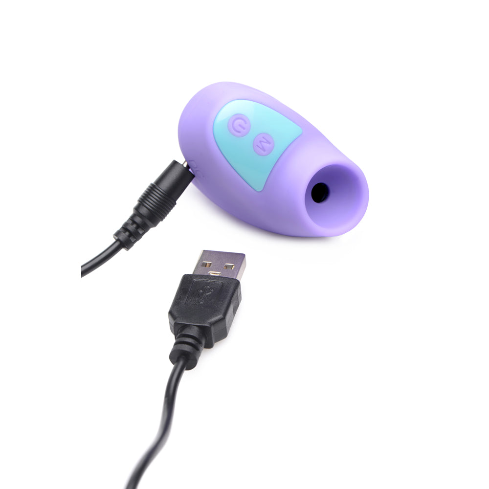 Shegasm Mini 12X Mini Silicone Clit Stimulator Black