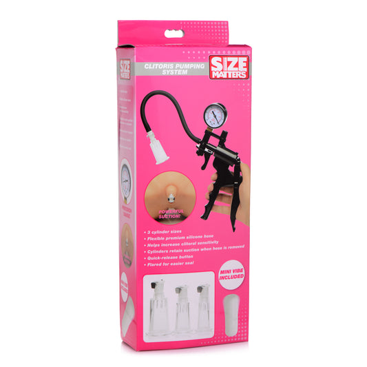 Size Matters Clitoral Pumping System