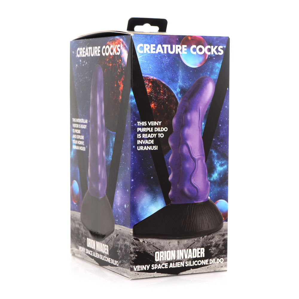 Creature Cocks Orion Invader Veiny Space Alien Silicone Dildo