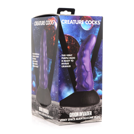 Creature Cocks Orion Invader Veiny Space Alien Silicone Dildo