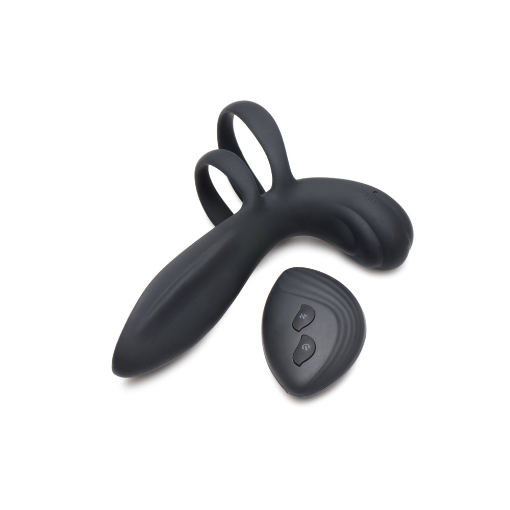 Trinity Men Silicone Vibrating Girth Enhancer W/ Remote Control