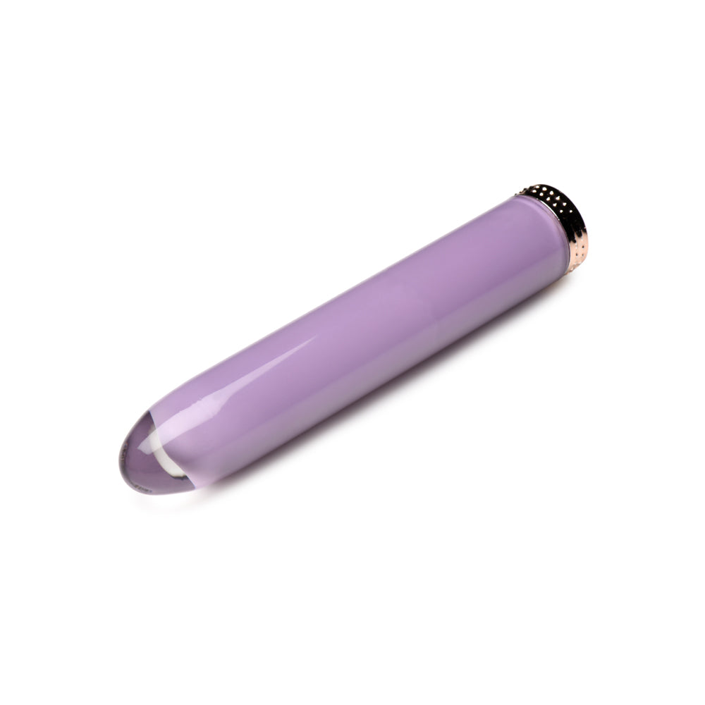 Prisms Vibra-Glass 10X Tapered Glass Bullet Purple