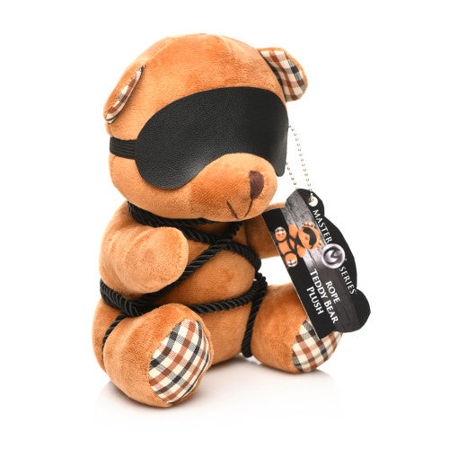 Master Series Rope Teddy Bear Plush – Adorably Bound for Playful Kink Vibes