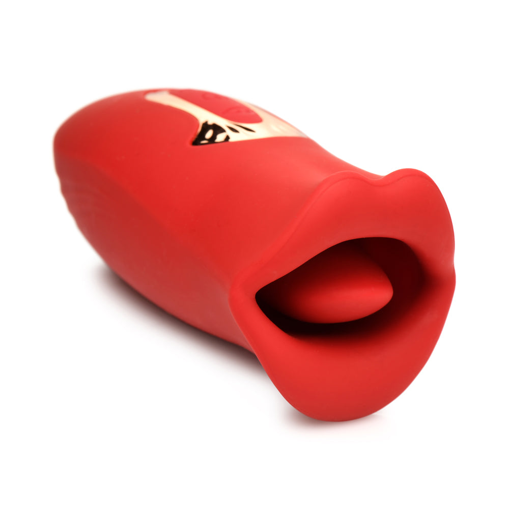 Lickgasm Kiss + Tell Silicone Kissing & Vibrating Clitoral Stimulator