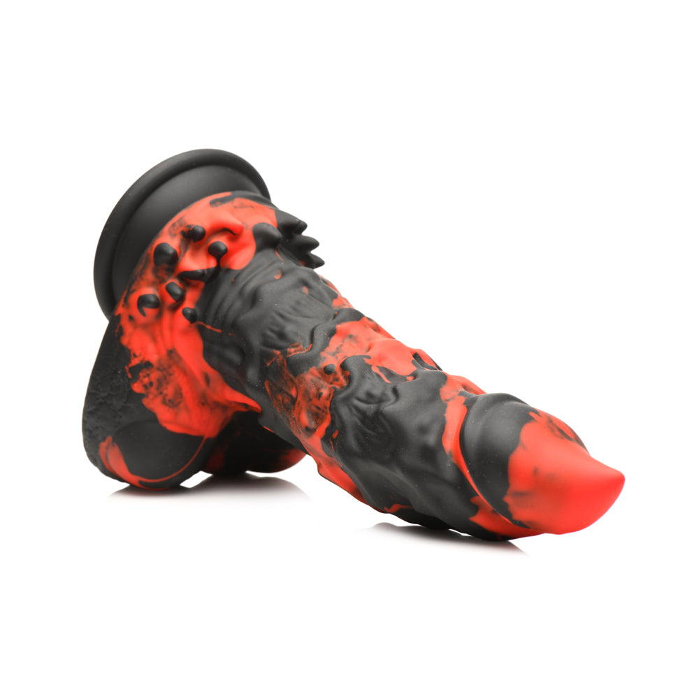 Creature Cocks Fire Demon Monster Silicone Dildo