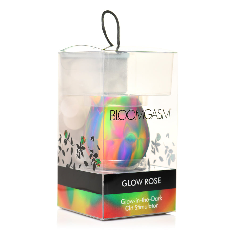 Bloomgasm Glow Rose Glow-In-The-Dark Clitoral Stimulator