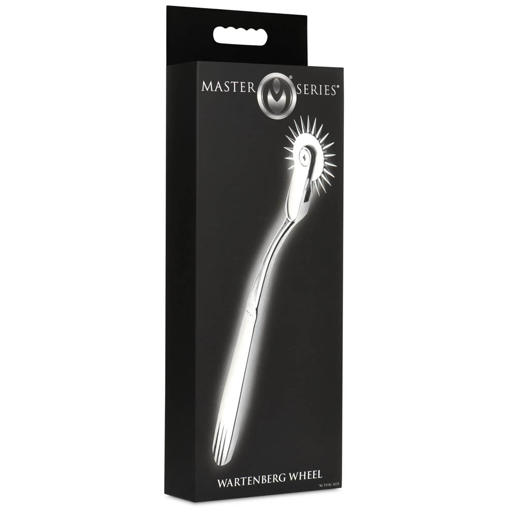 Wartenberg Wheel – Master Series – Silver Spiked Sensory Tool for Nerve Testing