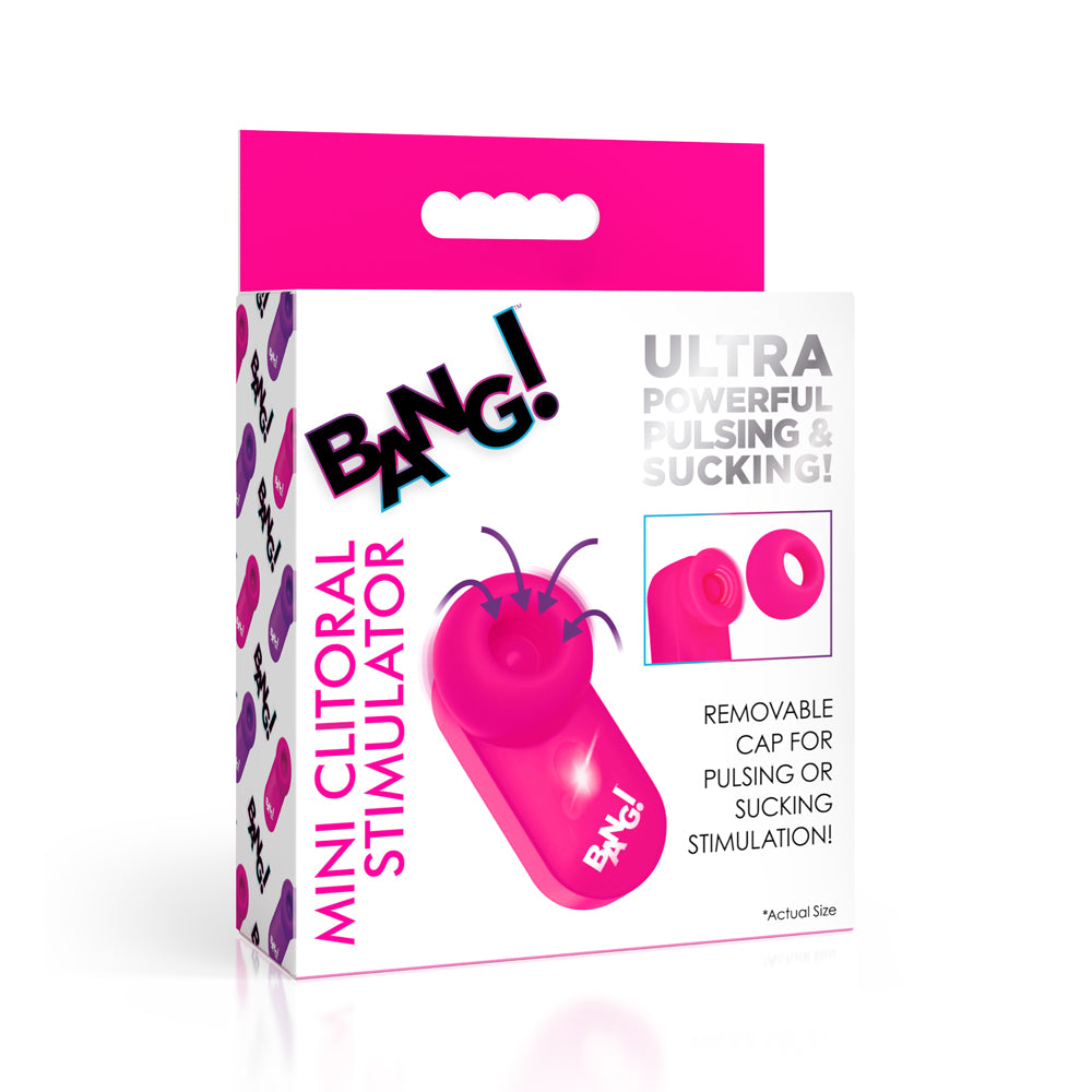 Bang! 5 Speed Mini Clitoral Stimulator Pink
