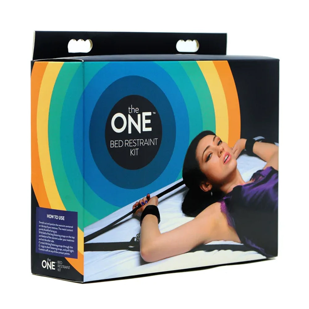 The One Bed Restraint Kit – Adjustable Under-Bed Bondage System for Full-Body Restraint Play