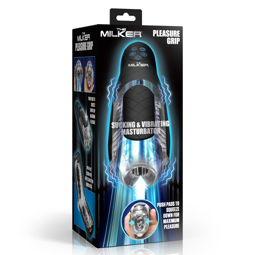 The Milker Pleasure Grip Sucking & Vibrating Masturbator