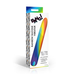 Bang! Rainbow Silicone Vibrator