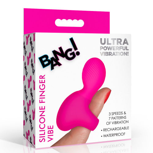 Bang! Silicone Finger Vibrator – Compact Rechargeable Vibe for Targeted Stimulation
