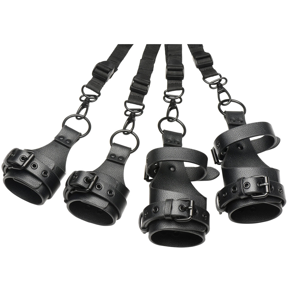Master Series All-Access Bed Restraint Kit - Bondage Restraints for Bed