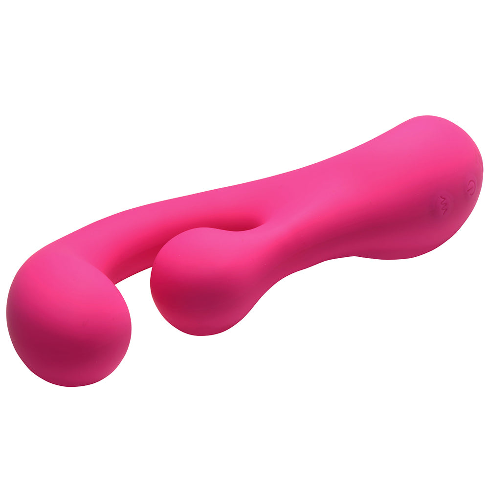 Bang! Gyro Rabbit Silicone Vibrator Pink