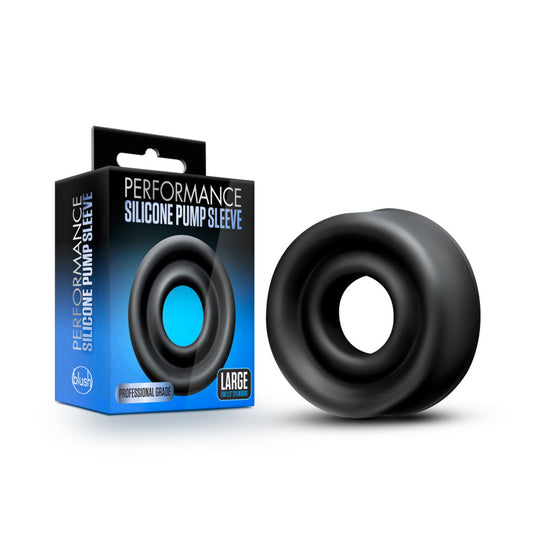 Large Black Silicone Pump Sleeve - Performance Pump Accessory