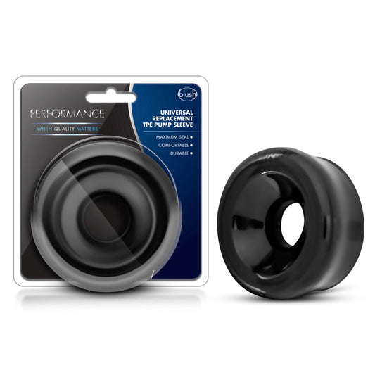 High-Performance Universal Replacement TPE Pump Sleeve - Black