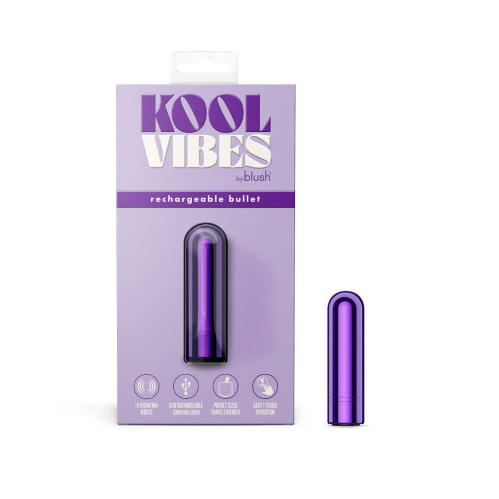Kool Vibes Rechargeable Mini Bullet Cherry