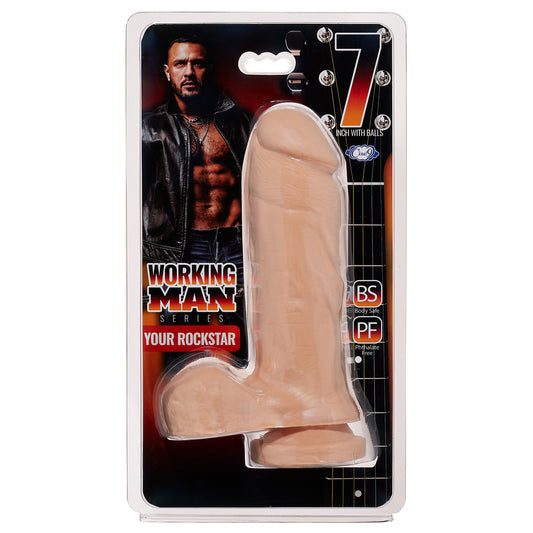 Working Man 7" Thick W/Balls Your Rockstar
