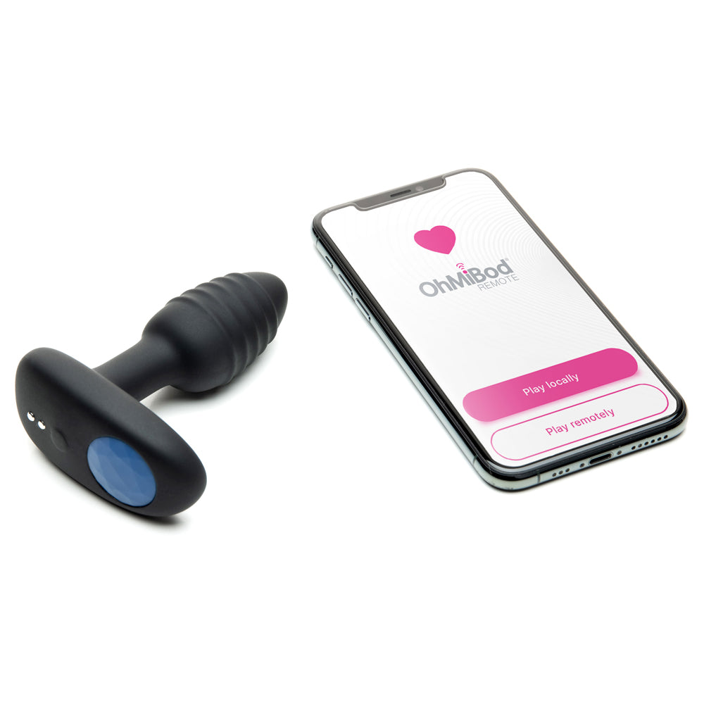 OhMiBod Lumen Black - App-Controlled, Powered by Kiiroo