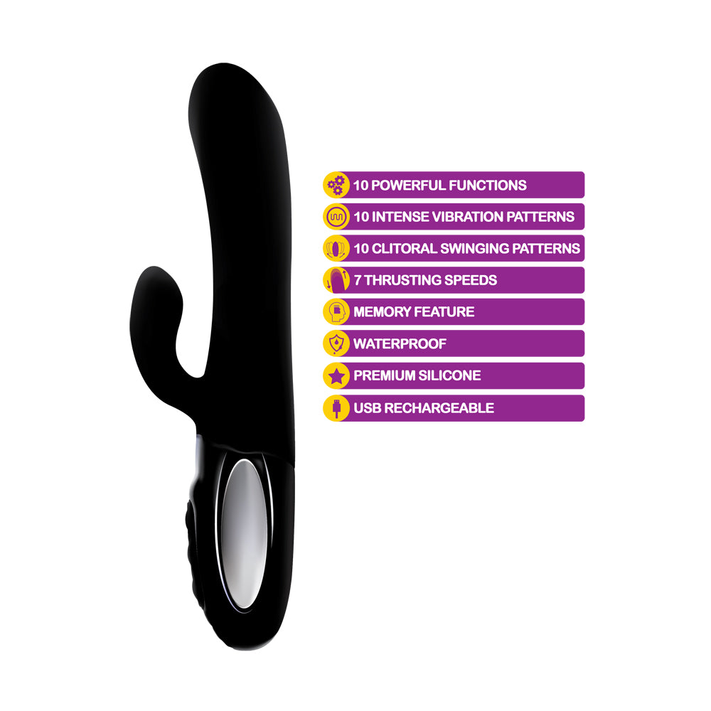 Viben Hypnotic Thrusting Rabbit Black