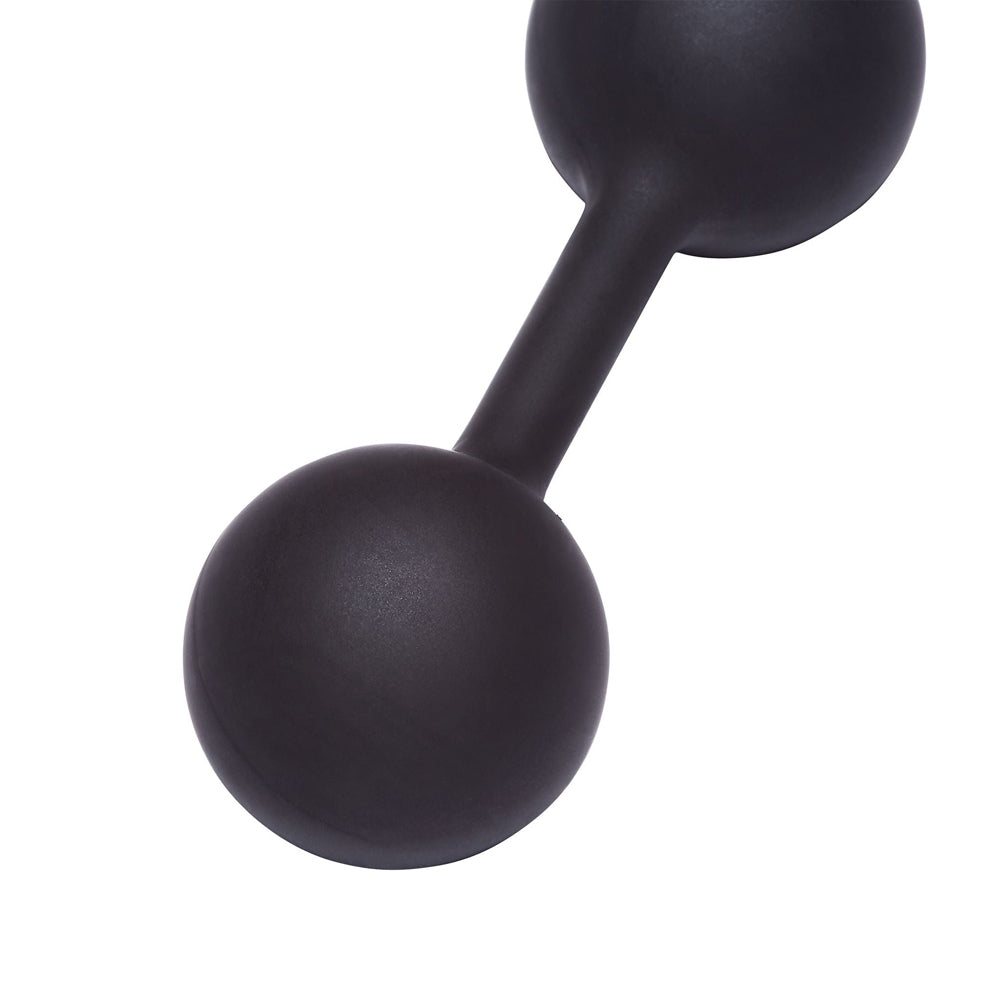 Cloud 9 Silicone Anal Beads – Medium, Black