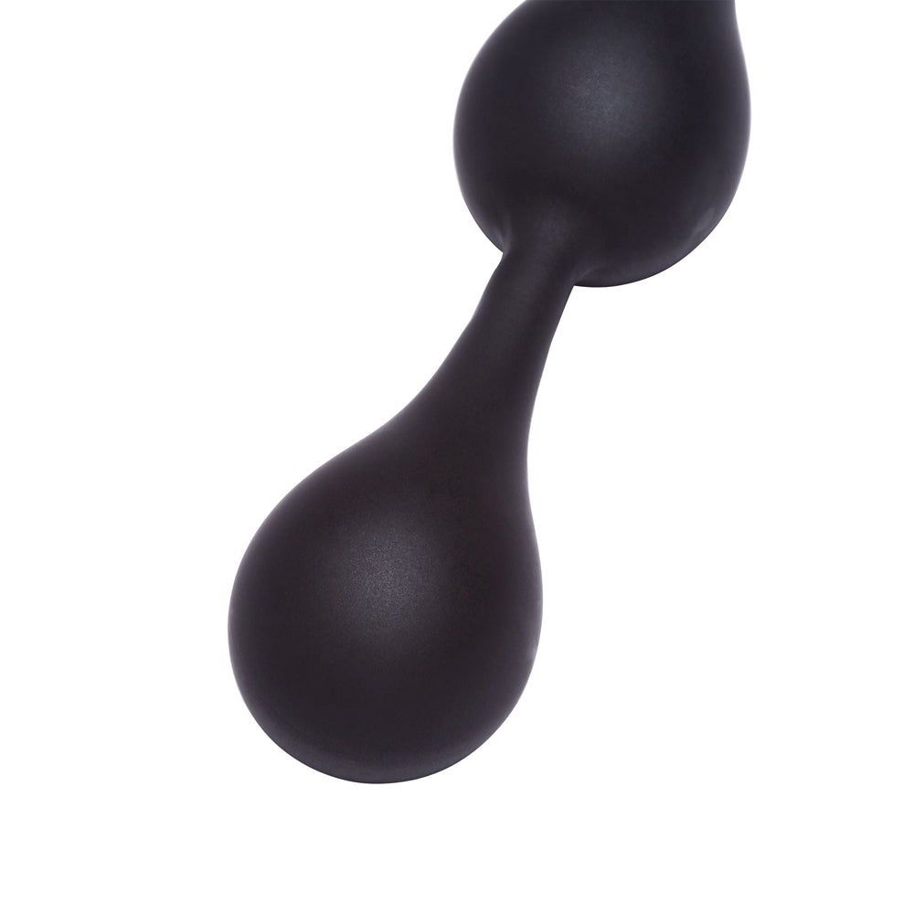 Cloud 9 Silicone Anal Teardrop Plug, Small, Black