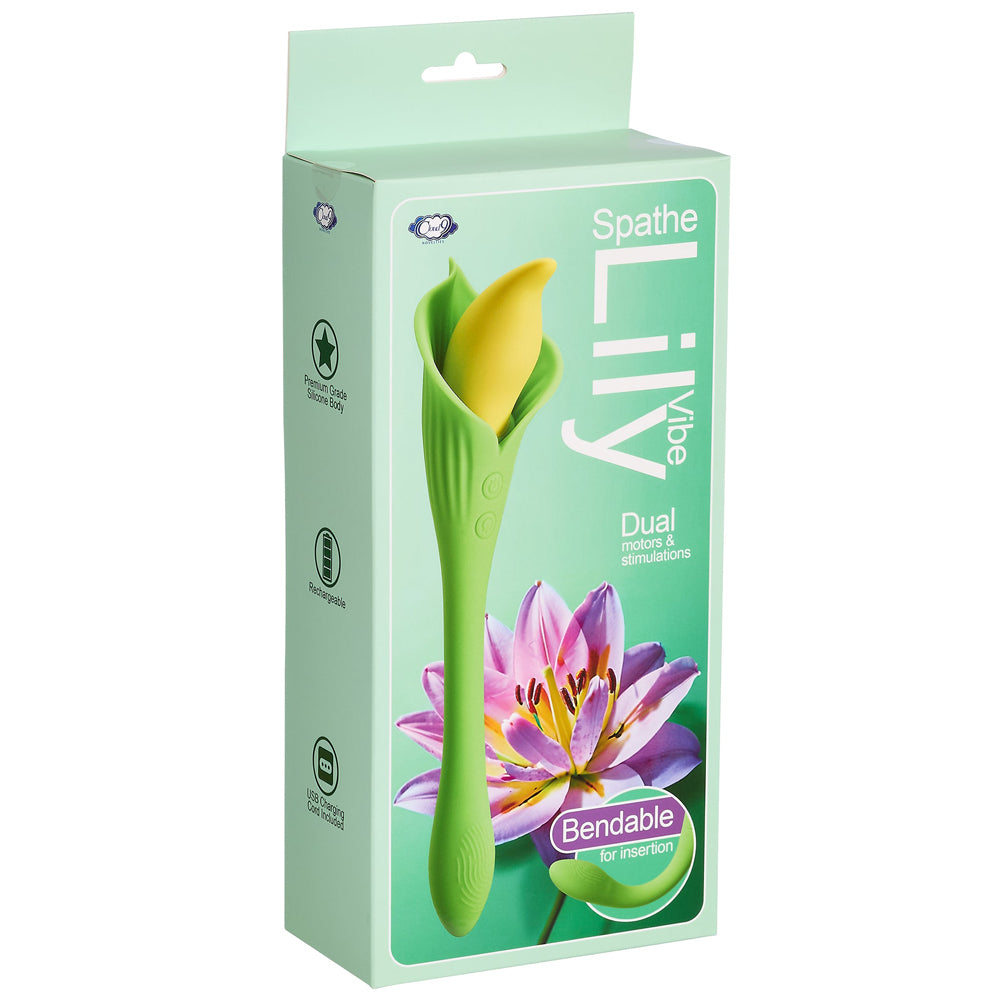 Cloud 9 Spathe Lily Vibe Two-Tone Green