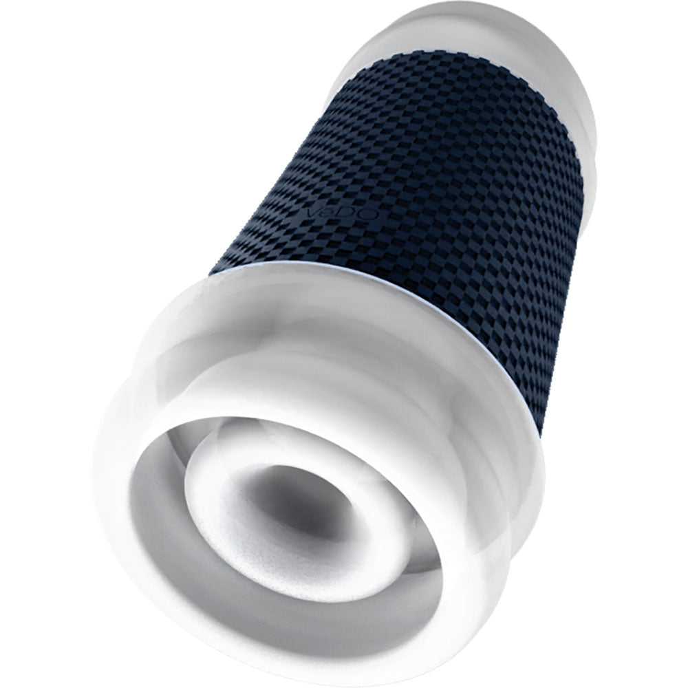 Spank Rechargeable Vibrating Stroker Clear