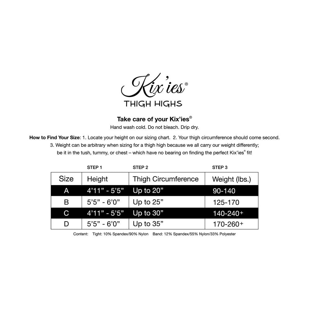 Lois Black Back-Seam Stockings – Size A