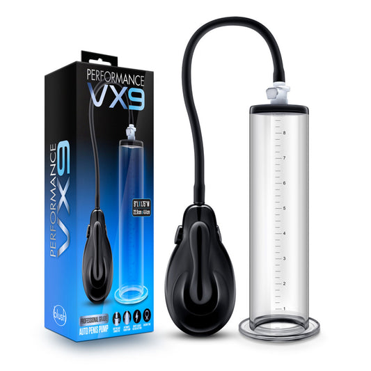 Performance VX9 Auto Penis Pump with Clear Cylinder