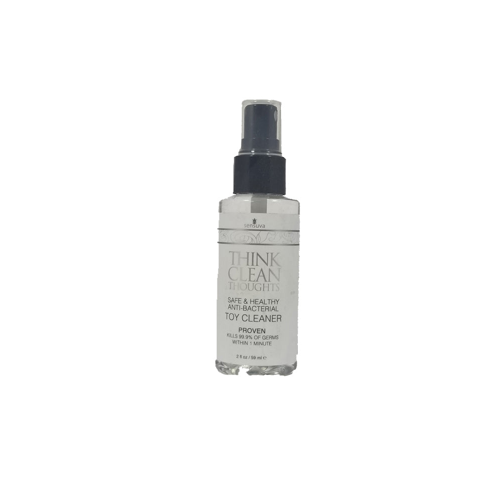 Think Clean Thoughts Anti Bacterial Toy Cleaner 2 oz. Bottle