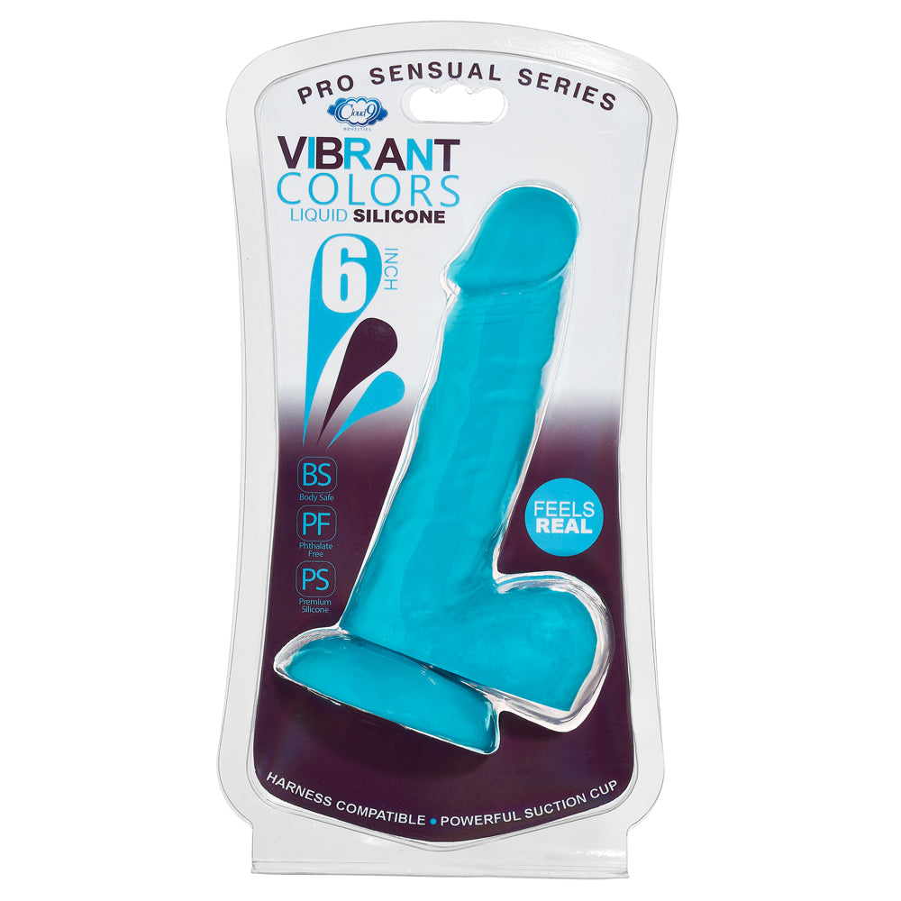 Cloud 9 Pro Sensual Vibrant Colors 6'' Blue